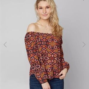 Billabong | mi amour | off the shoulders blouse | Sz S